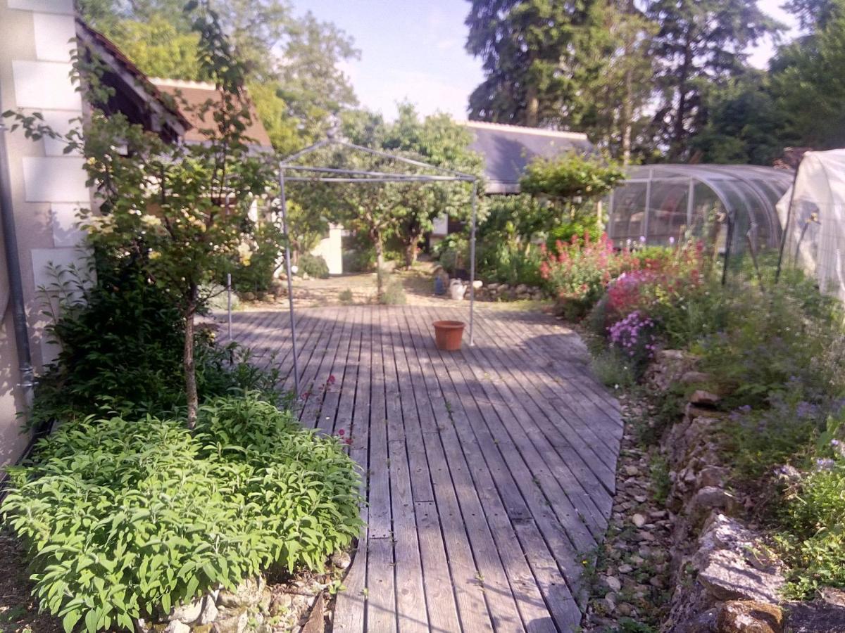 Maison Bois "Alaska" Rochecorbon Eksteriør billede